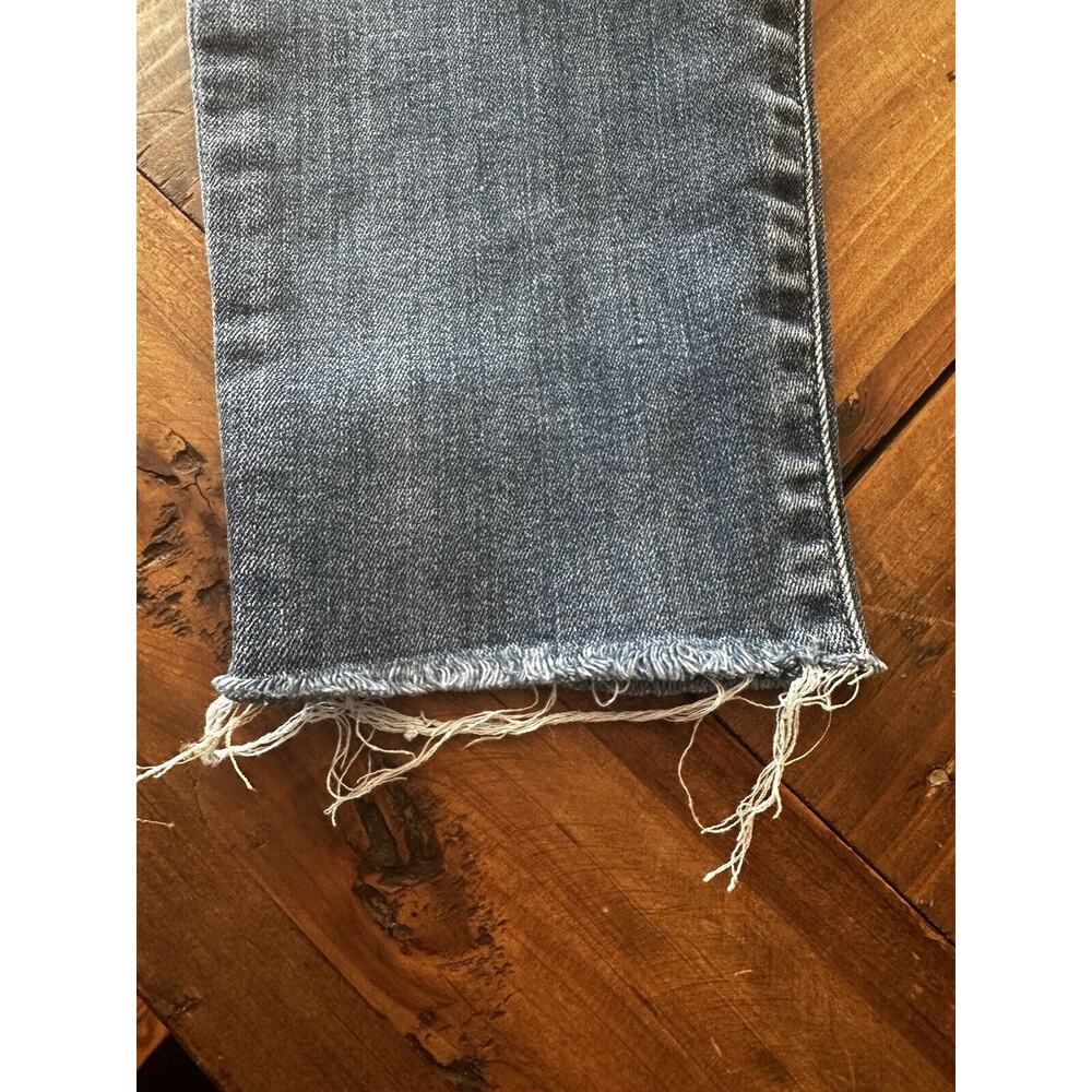 Gap 1969 Vintage True Skinny Mid Rise Raw Hem Women’s Size 27 Jeans Pants - Picture 3 of 16